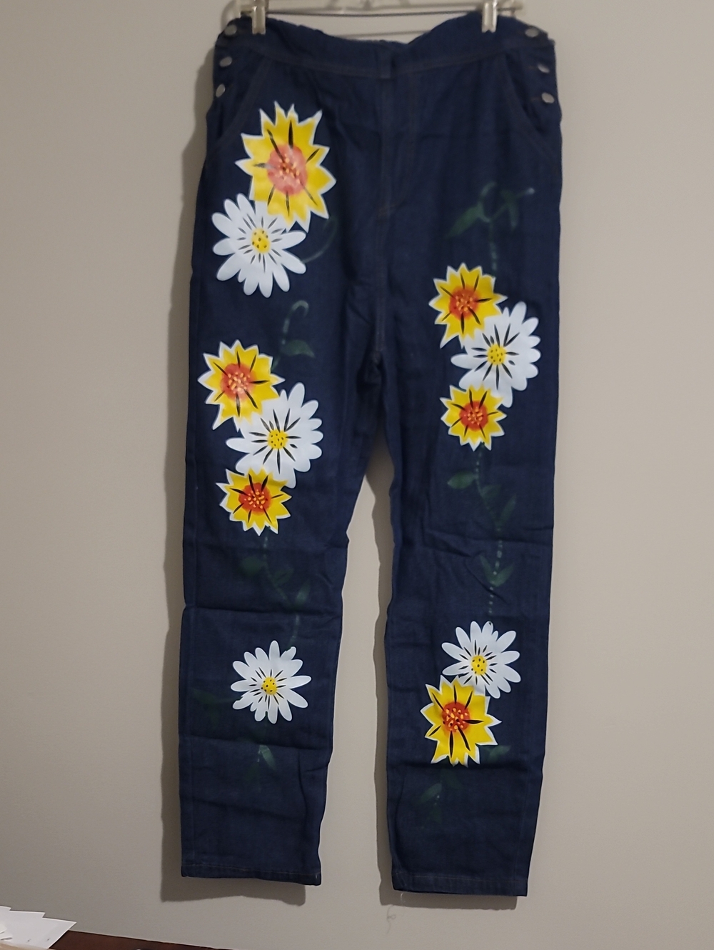 Floral Bib Overalls Nwot